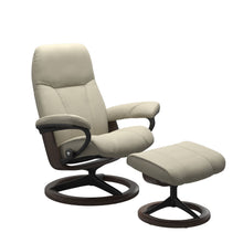 Load image into Gallery viewer, Stressless® Consul (S) Signature chair with footstool