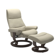 Load image into Gallery viewer, Stressless® View (S) Classic chair with footstool