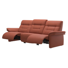 Load image into Gallery viewer, Stressless® Mary 3 seater with 2 motors arm upholstered