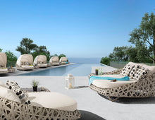 Load image into Gallery viewer, COUTURE Jardin CURL Double Daybed, no canopy SKU CR70-NOCA
