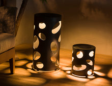 Load image into Gallery viewer, COUTURE Jardin OVALIA Small Round Solar Lamp SKU IL03

