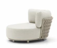 Load image into Gallery viewer, COUTURE Jardin HUG Left-hand Curved Chair SKU HU77
