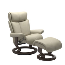 Load image into Gallery viewer, Stressless® Magic (M) Classic chair with footstool

