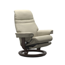 Load image into Gallery viewer, Stressless® Sunrise (L) Classic Power leg&amp;back
