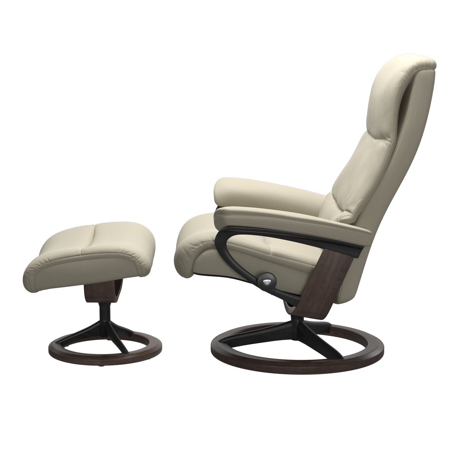 Stressless® View (S) Signature chair with footstool