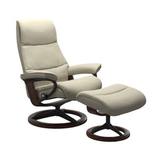 Load image into Gallery viewer, Stressless® View (M) Signature chair with footstool
