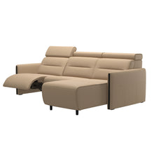 Load image into Gallery viewer, Stressless® Emily 2 seater Long Seat with left motor arm wood

