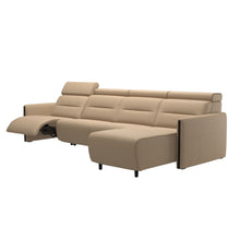 Load image into Gallery viewer, Stressless® Emily arm wood 3 seater Power left with Long Seat
