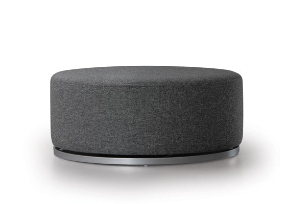Marshmallow round ottoman